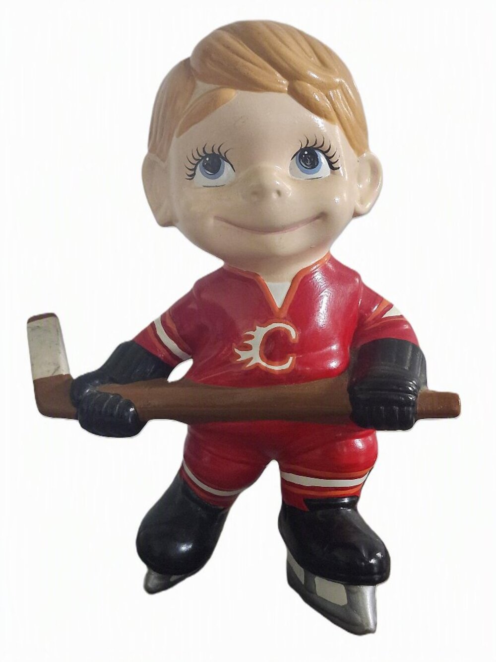 Calgary Flames Hockey Player Collectible Figure NHL Vintage